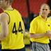 Michigan head coach John Beilein watches over practice during an open practice at the Georgia Dome in Atlanta on Friday, April 5, 2015. Melanie Maxwell I AnnArbor.com
